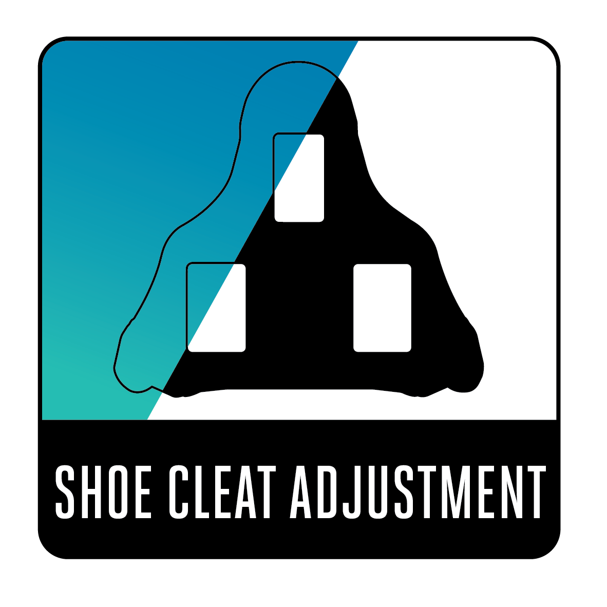 Shoe cleat adjustment
